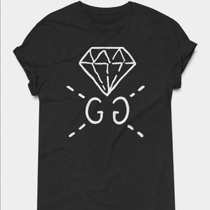 GG fashion T-shirt black Size S